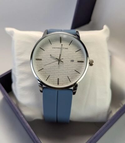 Blue Strap Analog Watch