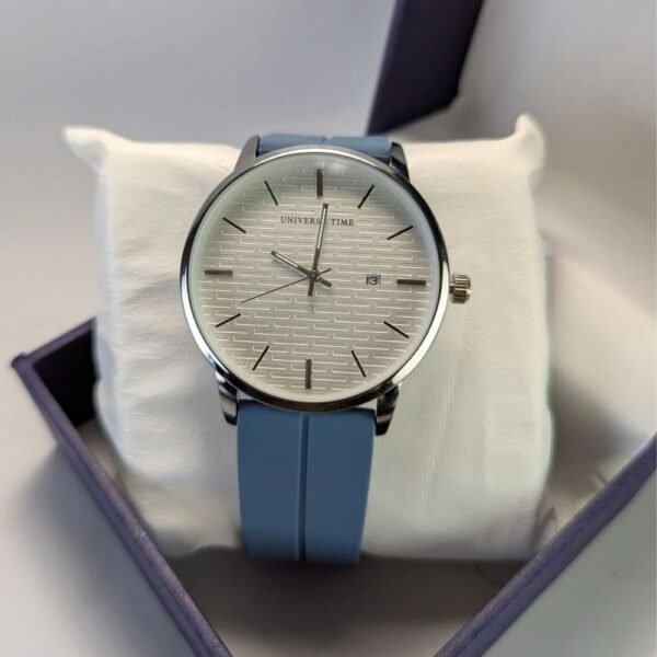Blue Strap Analog Watch