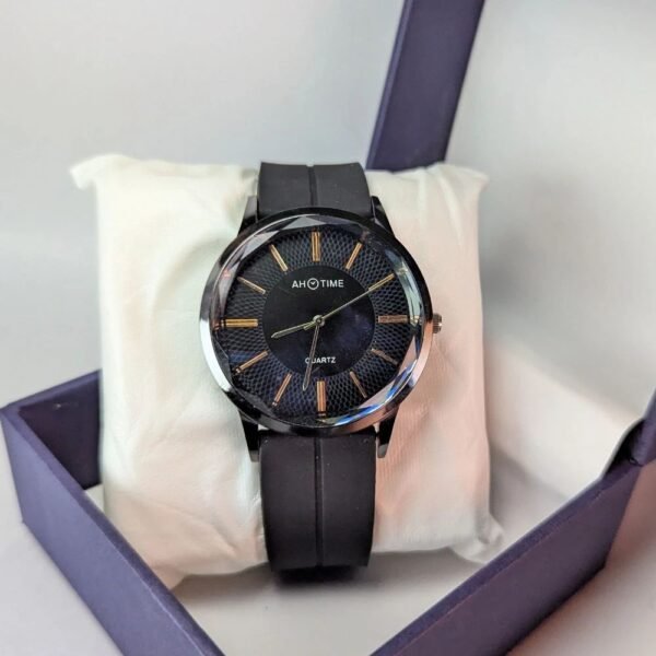 Men's Black Dial Watch