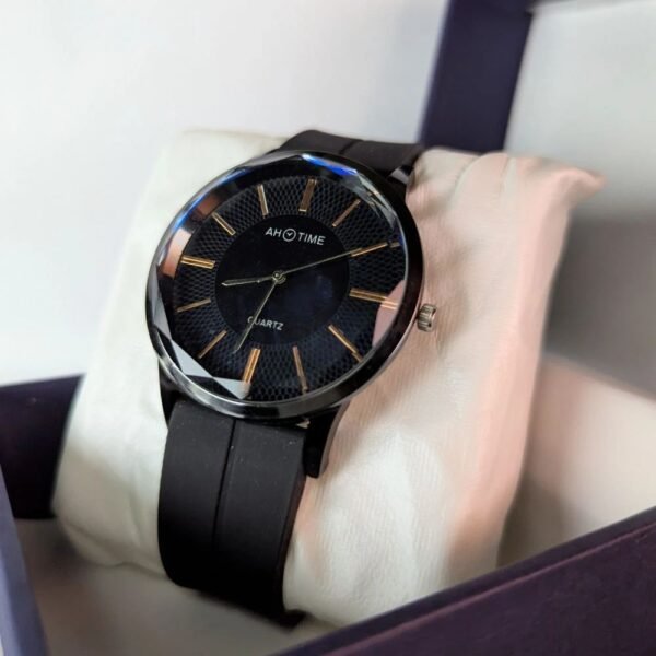 Men's Black Dial Watch